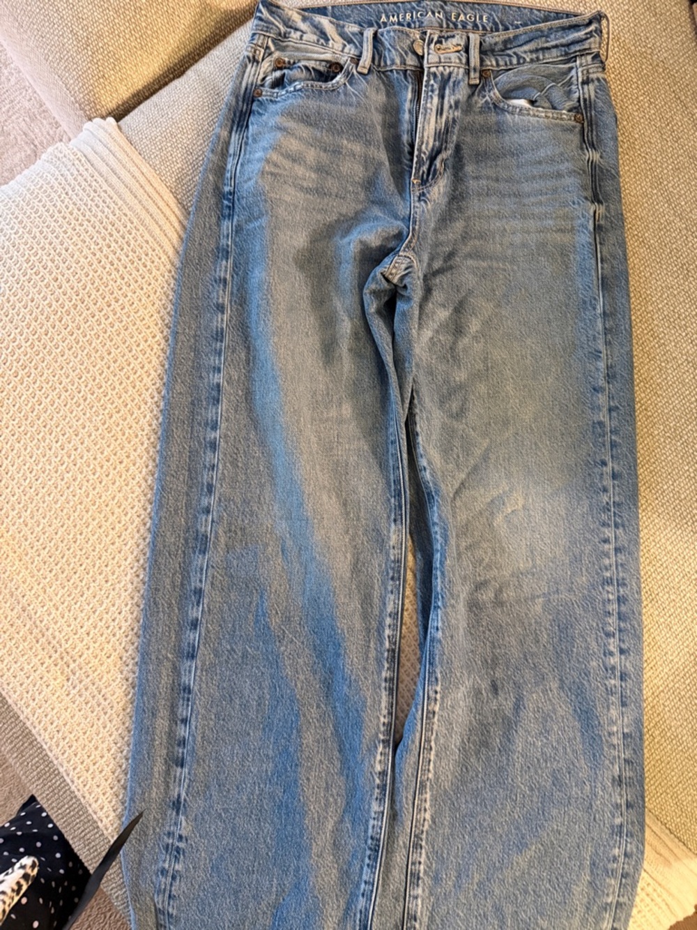 American Eagle Outfitters Dreamy Drape Baggy Wide Leg Jeans